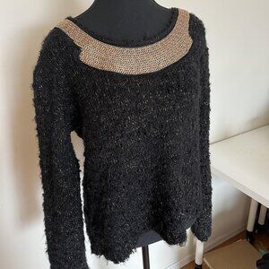 Gold Chain Sweater - SAM&LILI